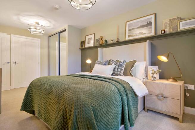 Show home bedroom